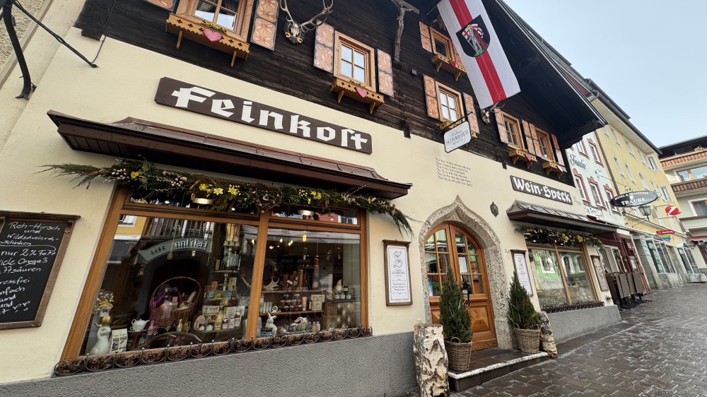 Winkels in Zell am See.